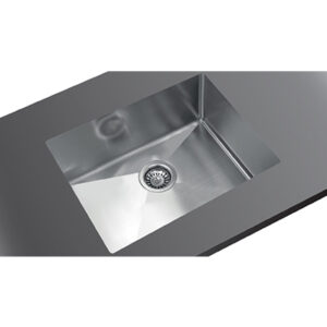 Rimless farmhouse sink