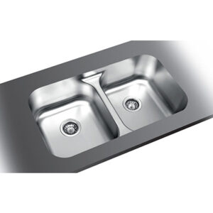 Stainless Steel Double SInk in Barbados