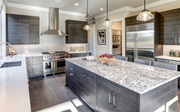 gray kitchen