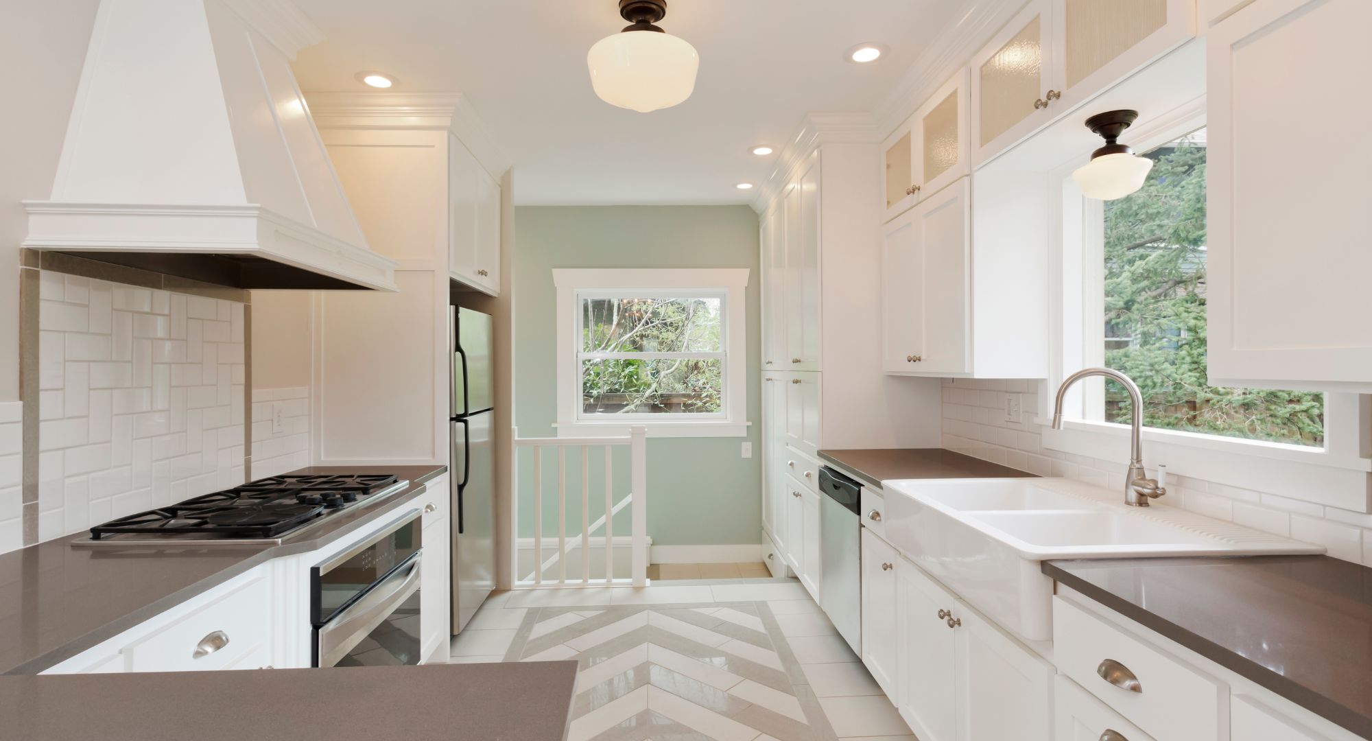 Remodeled small kitchen