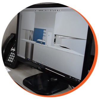 designing on computer